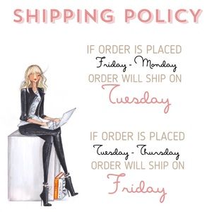 Shipping policy 💌